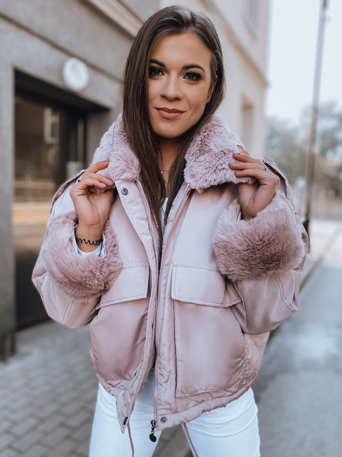 Női oversize dzseki OLIVIERA Szín Rózsaszín DSTREET TY2072z