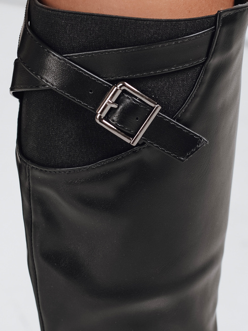 Női fekete csizma Dstreet ZY1087 ZY1087