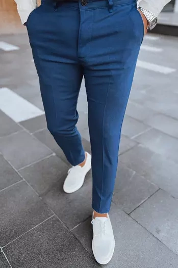 Férfi chino nadrág Szín Gránátkék DSTREET UX3979