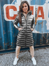 Női steppelt télikabát LESSI silver Dstreet TY5519 TY5519