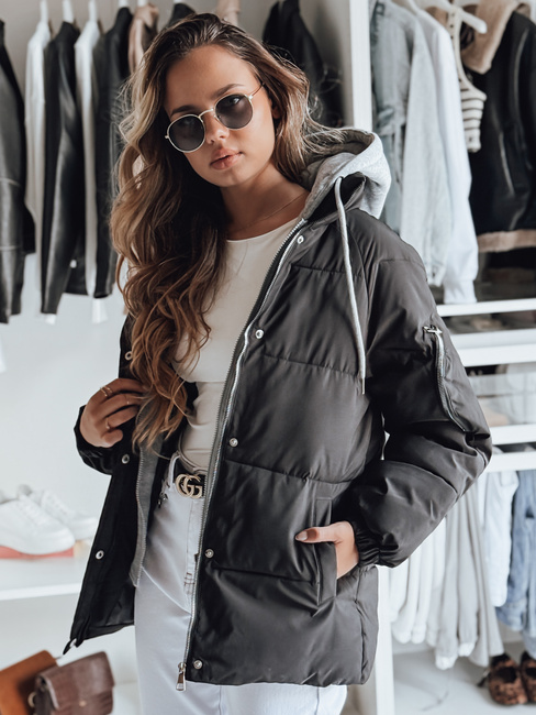 Női téli dzseki SPACE Szín Fekete DSTREET UX4070