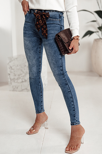 LEVILTI női farmer nadrág kék Dstreet UY2199