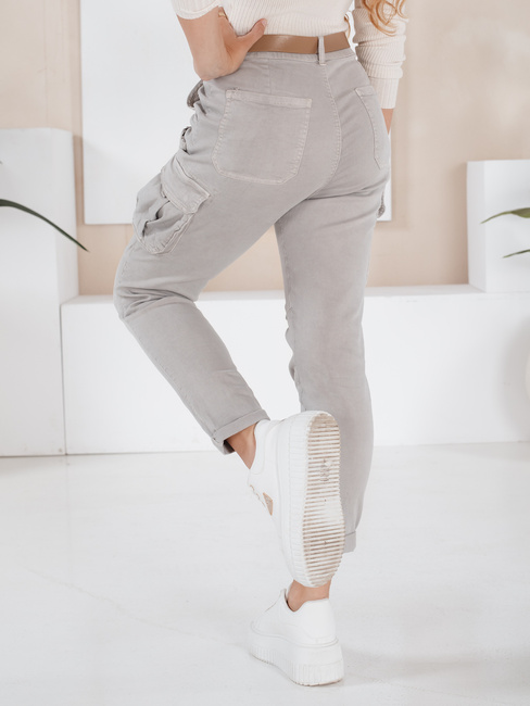 Női cargo nadrág CARGOIF szürke Dstreet UY2711 Dstreet szürke UY2711