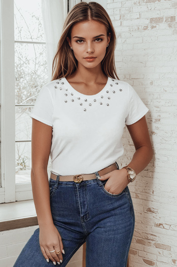 UMARUS női póló fehér Dstreet RY2379