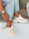 Női sportcipő bézs Dstreet ZY1008 Dstreet ZY1008