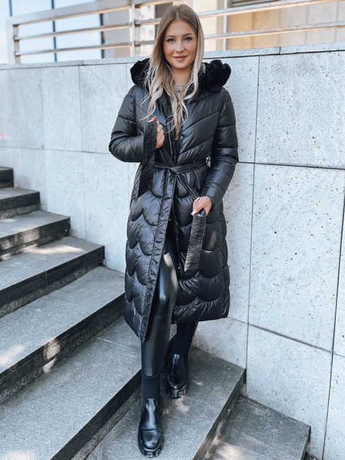 Női téli kabát SCARLET Szín Fekete DSTREET TY3807