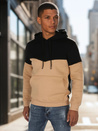 Férfi basic kapucnis pulóver fekete Dstreet BX5877_1