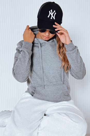 Női kapucnis pulóver BASIC Szín Antracit DSTREET BY0172