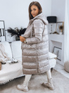 Női téli kabát/dzseki GOLDEN PREMIUM khaki színben Dstreet TY3119_4
