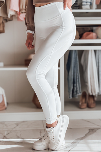 Női sportos leggings FITTATO fehér Dstreet UY2604
