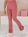 FARAFII női harang alakú leggings sötét rózsaszín Dstreet UY2613