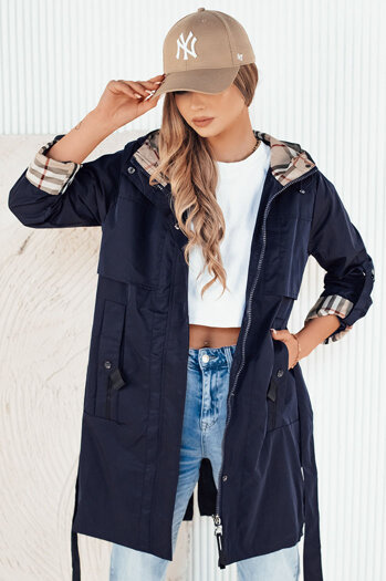 Női parka kabát CIVIT tengerészkék Dstreet TY4211 TY4211