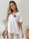 Női oversize SHINE LOVE blúz fehér Dstreet RY2913 RY2913