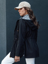 Kurtka parka damska BEGET czarna Dstreet TY4406