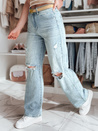 Női farmer baggy nadrág STYLLEG kék Dstreet UY2491_1