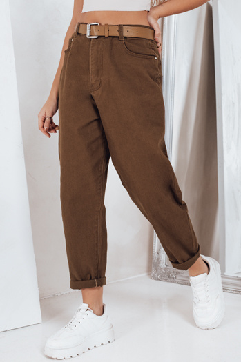 Női mom fit farmer barna Dstreet UY2844 UY2844