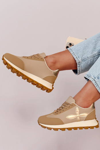 Női sportcipő FLEXIMOT bézs Dstreet ZY0905 ZY0905