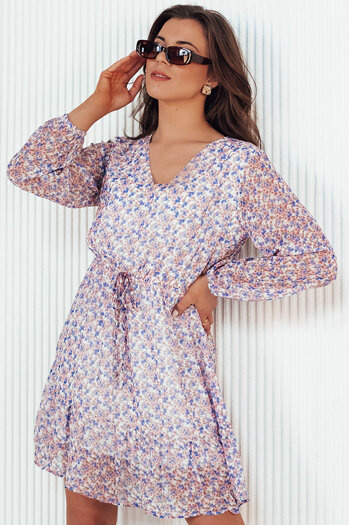 Nyári női ruhá SIESTA Szín Fehér DSTREET EY2366