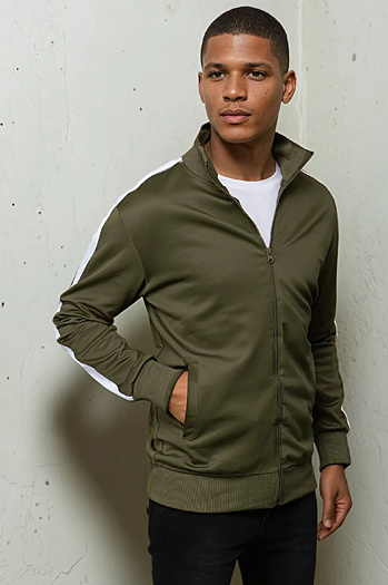 Férfi ifjúsági pulóver Szín Zöld DSTREET BX5561