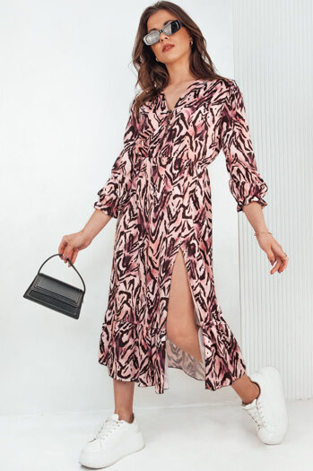 Midi női ruhá DIZI Szín Rózsaszín DSTREET EY2390