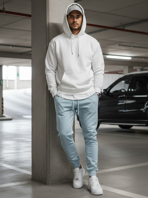 Férfi melegítőnadrág világoskék Dstreet UX3450