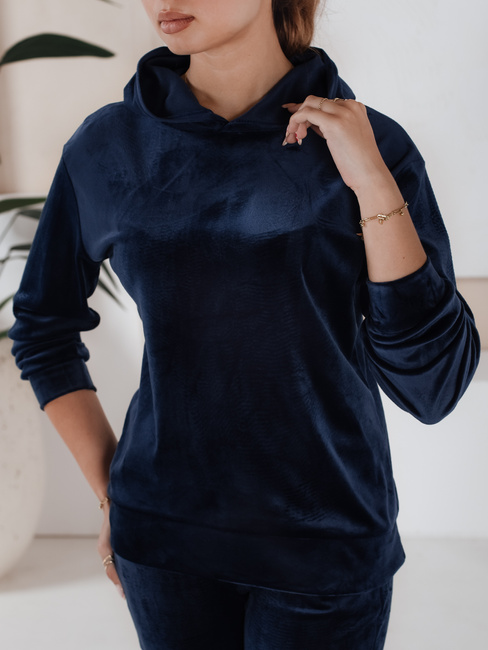 Női bársonyos szett SO COMFY Szín Gránátkék DSTREET AY0884