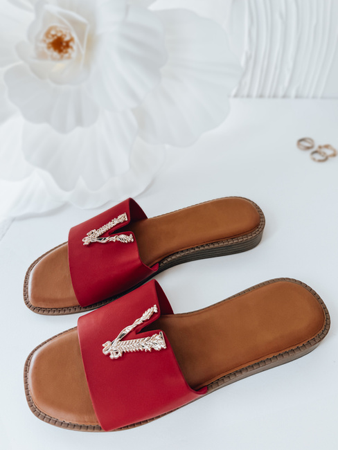 Női SOLVINA flip-flop piros Dstreet ZY0960 ZY0960