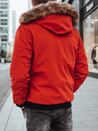 Férfi téli dzseki piros színben Dstreet TX4307