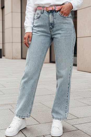 Női farmer mom fit nadrág MERTINE kék Dstreet UY2503