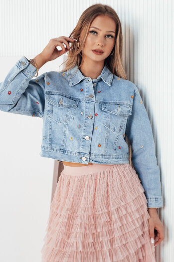 Női farmerdzseki FINSEI kék Dstreet TY4166 TY4166