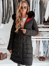 Női téli parka TRENDNEL megfordítható kapucnis piros Dstreet TY4588 TY4588