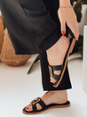 GLAMSTEP női flip-flopok fekete Dstreet ZY0930
