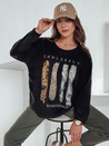MODEZINE női oversize blúz fekete Dstreet RY2690