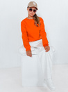 Női nem kapucnis pulóver FASHION II Szín Narancssárga DSTREET BY0317