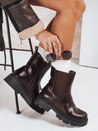 Női barna csizma Dstreet ZY1208 ZY1208