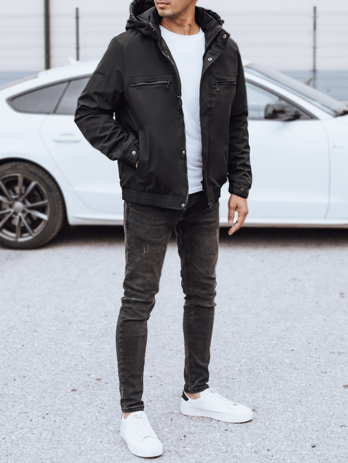 Férfi átmeneti dzseki fekete Dstreet TX5031