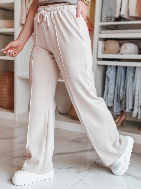 Női melegítőnadrág DRESSANIK világos bézs Dstreet UY2702