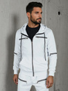 Férfi fehér tréningruha Dstreet AX0813