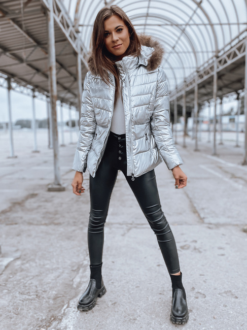 Női téli dzseki NELLY  Szín Ezüst DSTREET TY2273