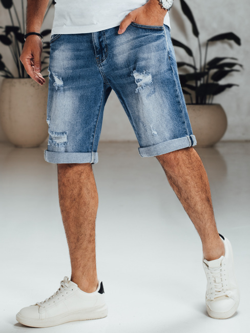 Férfi farmer rövidnadrág kék Dstreet SX2562