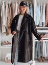 Női oversize átmeneti kabát LORINESS fekete Dstreet TY4692 TY4692_3