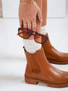 Női csizma MONDERICO camel Dstreet ZY0512 Női csizma MONDERICO camel Dstreet ZY0512