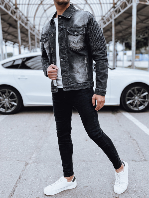 Kurtka męska czarna Dstreet TX4719