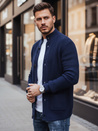 Férfi sötétkék kardigán pulóver Dstreet WX2346