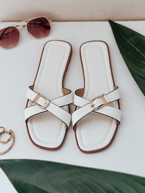Női flip-flopok BELICCA fehér Dstreet ZY0998