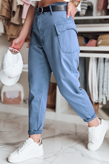 Női buggyos nadrág GOTRENDI kék Dstreet UY2522