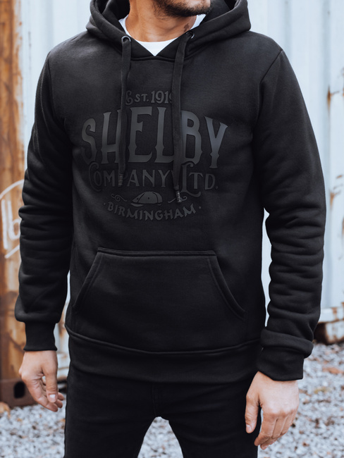 Férfi szigetelt kapucnis melegítőfelső fekete Dstreet BX5920