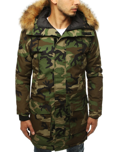 Férfi parká Szín Camo DSTREET TX3130