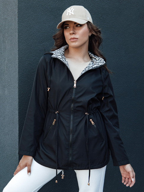 Kurtka parka damska BEGET czarna Dstreet TY4406