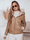 Női steppelt kabát MAXWELL arany Dstreet TY4397 TY4397
